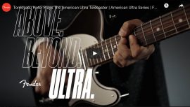 “AMERICAN ULTRA” new guitar launch by Fender Guitars
